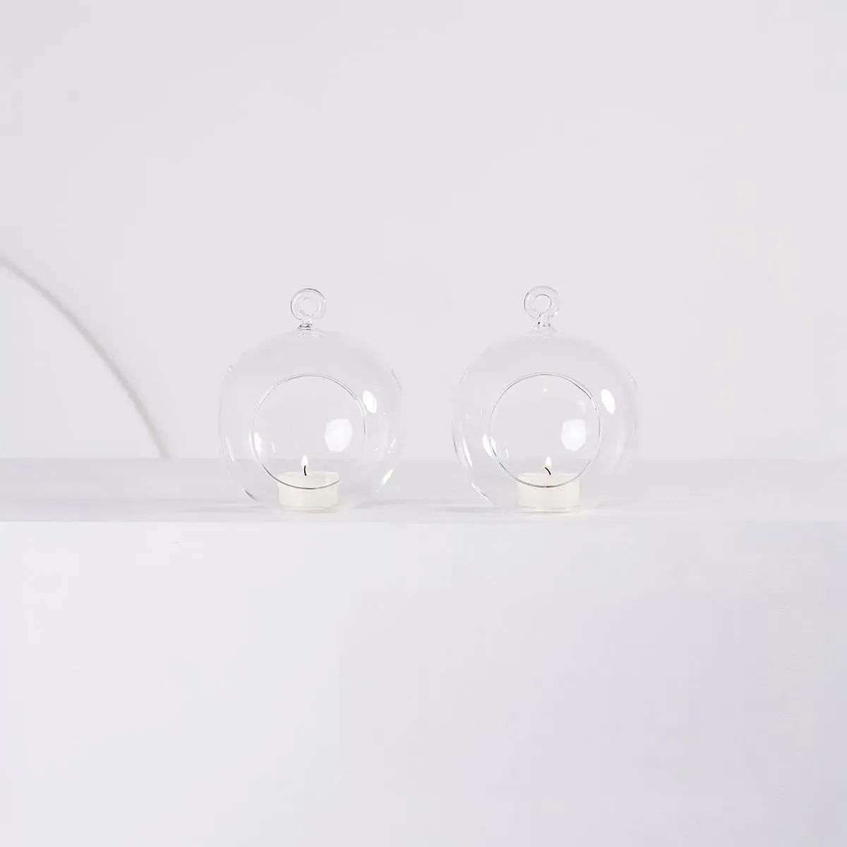 MIX bombek wiszących szklanych