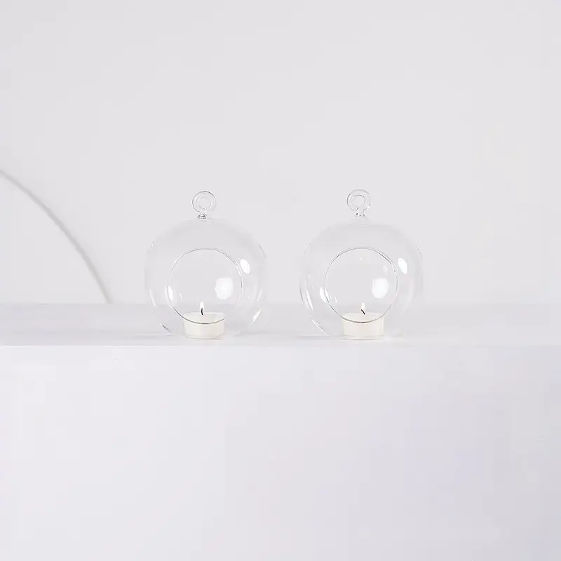 MIX bombek wiszących szklanych