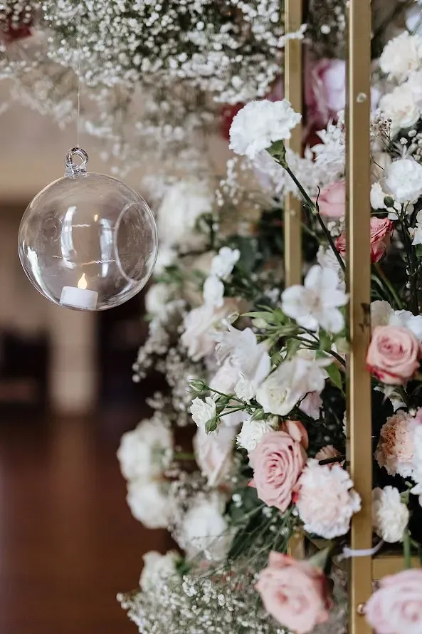 MIX bombek wiszących szklanych - zdjęcie 2