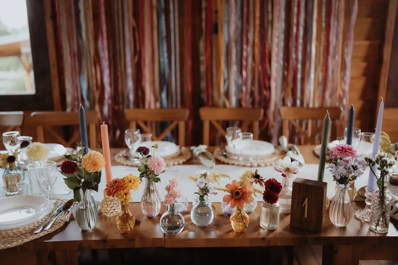 MIX kolorowych wazoników