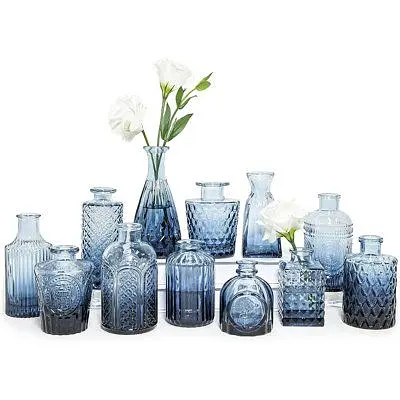 MIX wazoników niebieskich