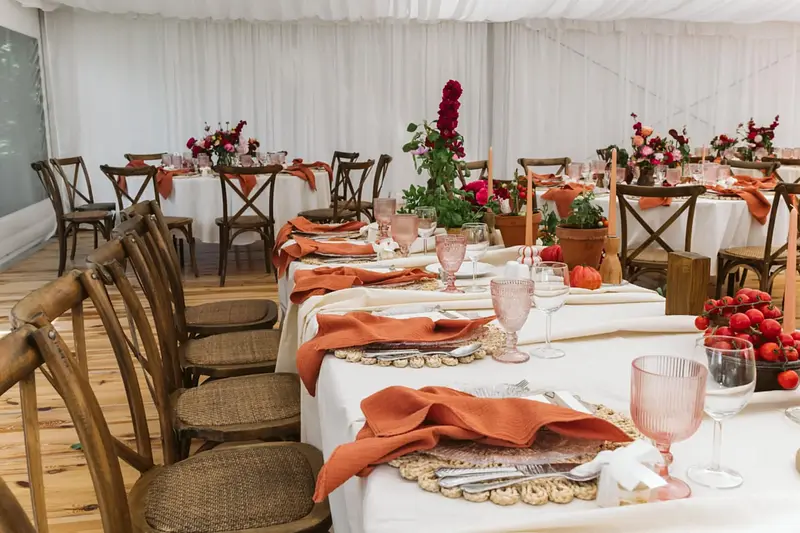 Obrus prostokątny, bawełniany, naturalny