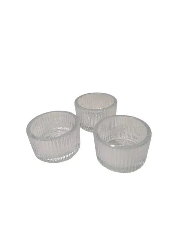 Świecznik tealight szklany