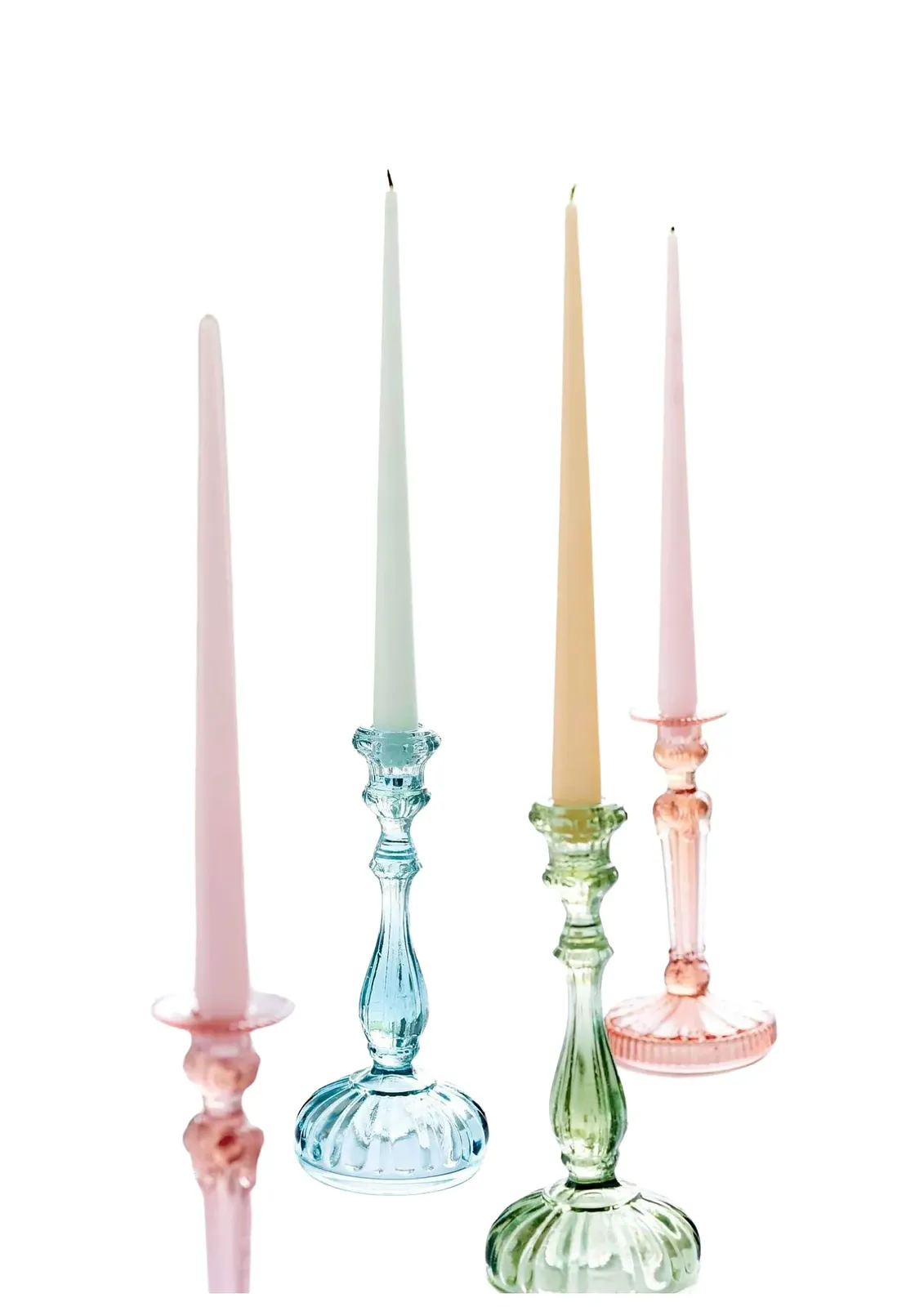 MIX kolorowych świeczników - zdjęcie 3