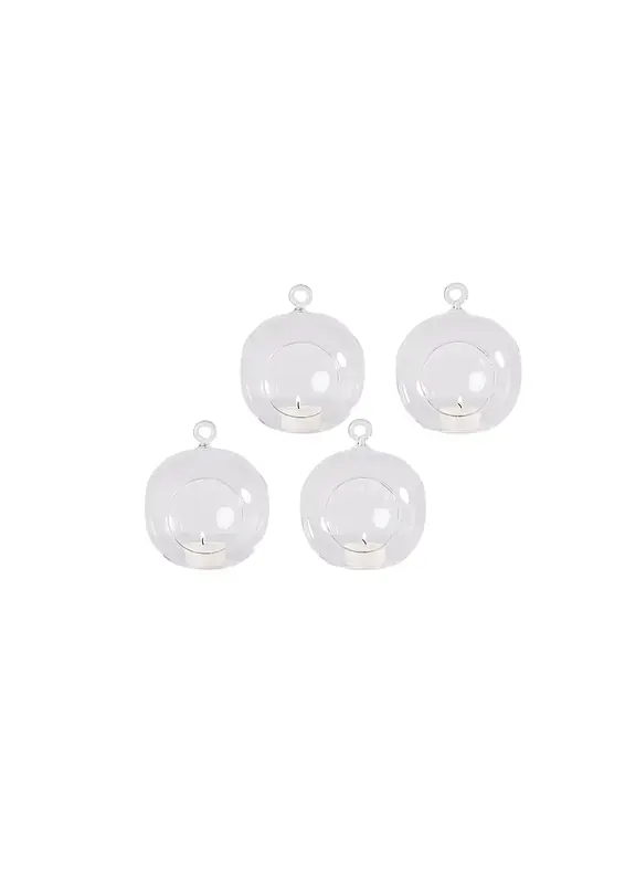 MIX bombek wiszących szklanych