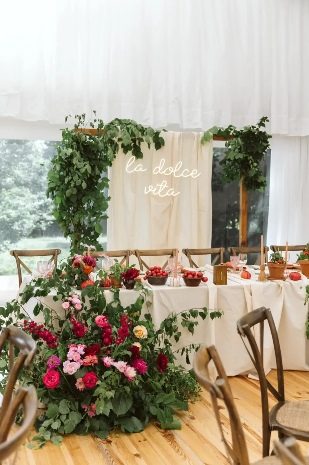 Obrus prostokątny, bawełniany, naturalny - zdjęcie 2