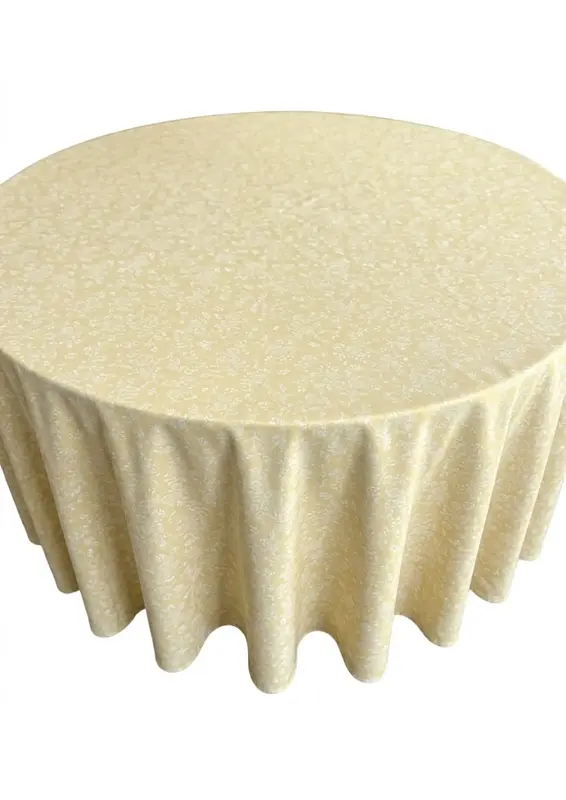 Obrus we wzorki ŻÓŁTY