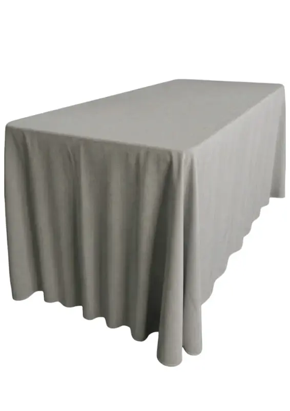 Obrus prostokątny, szary