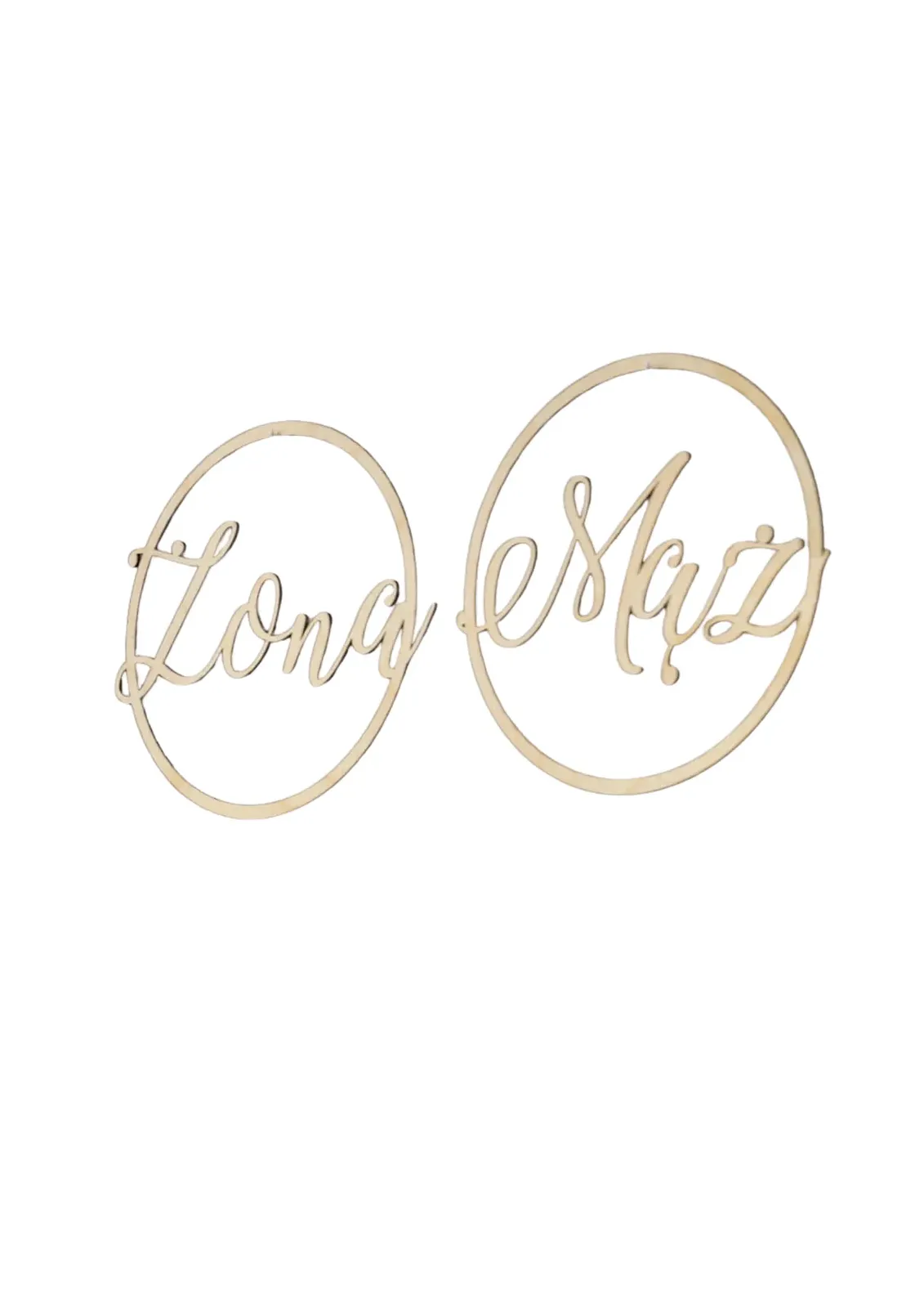 Obręcze mąż żona - zdjęcie 2