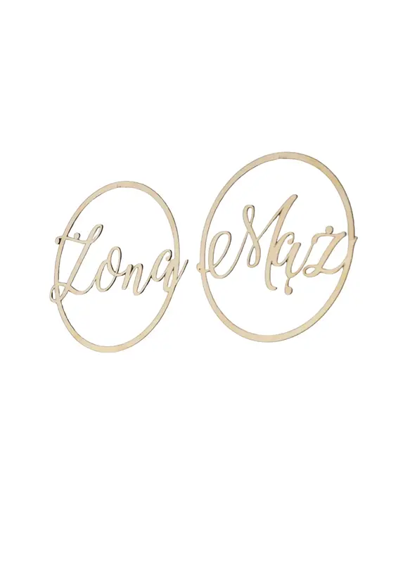 Obręcze mąż żona