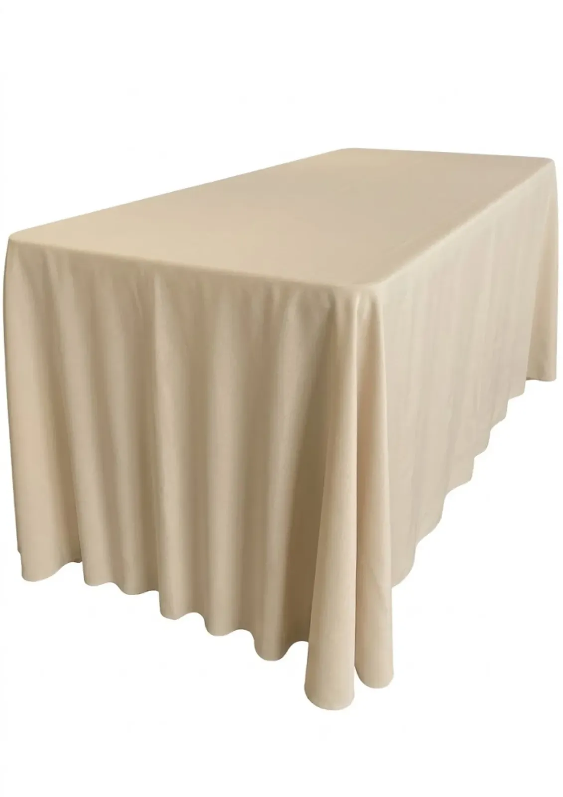 Obrus prostokątny, beżowy - zdjęcie 2