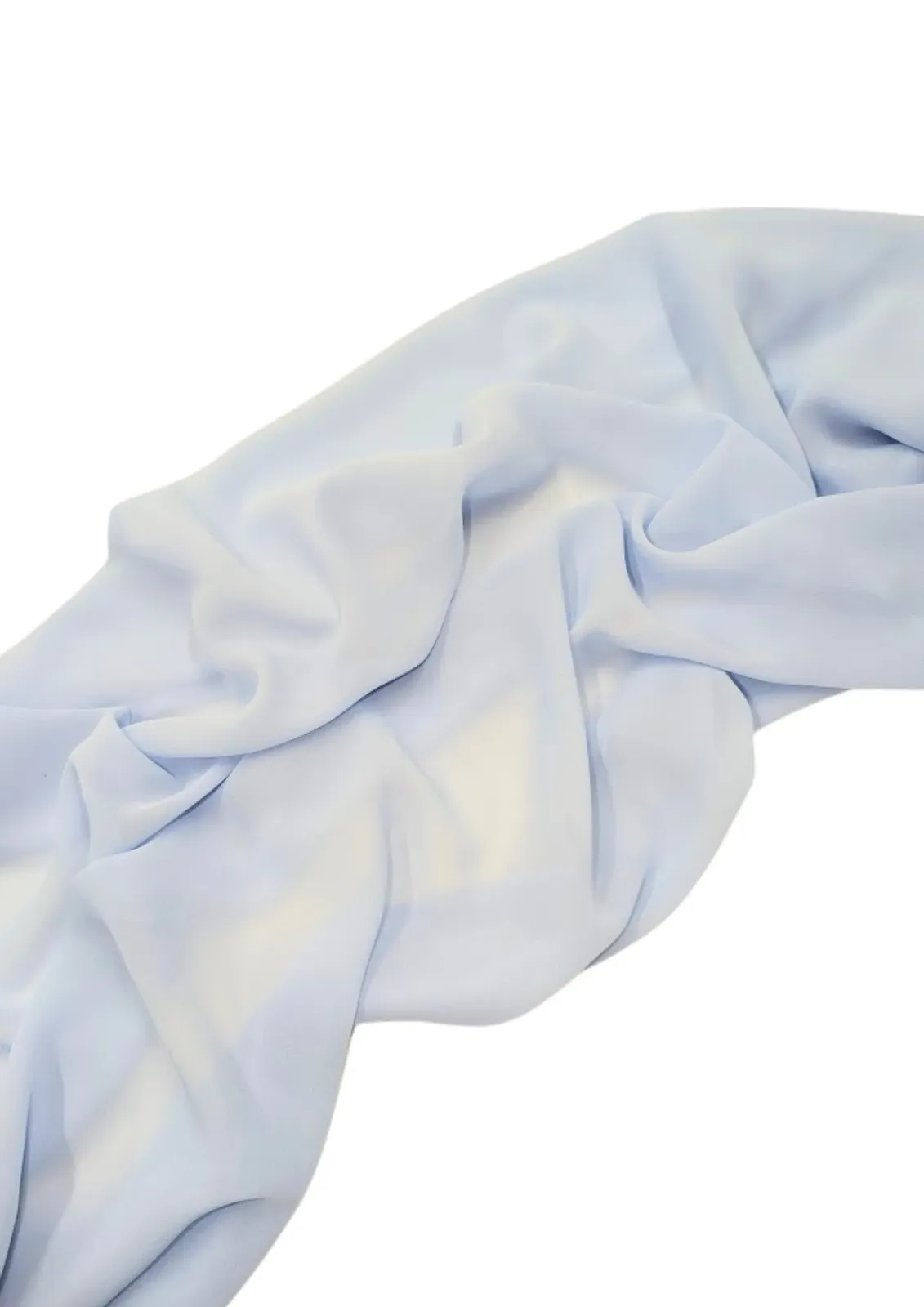 Bieżnik szyfonowy, błękitny