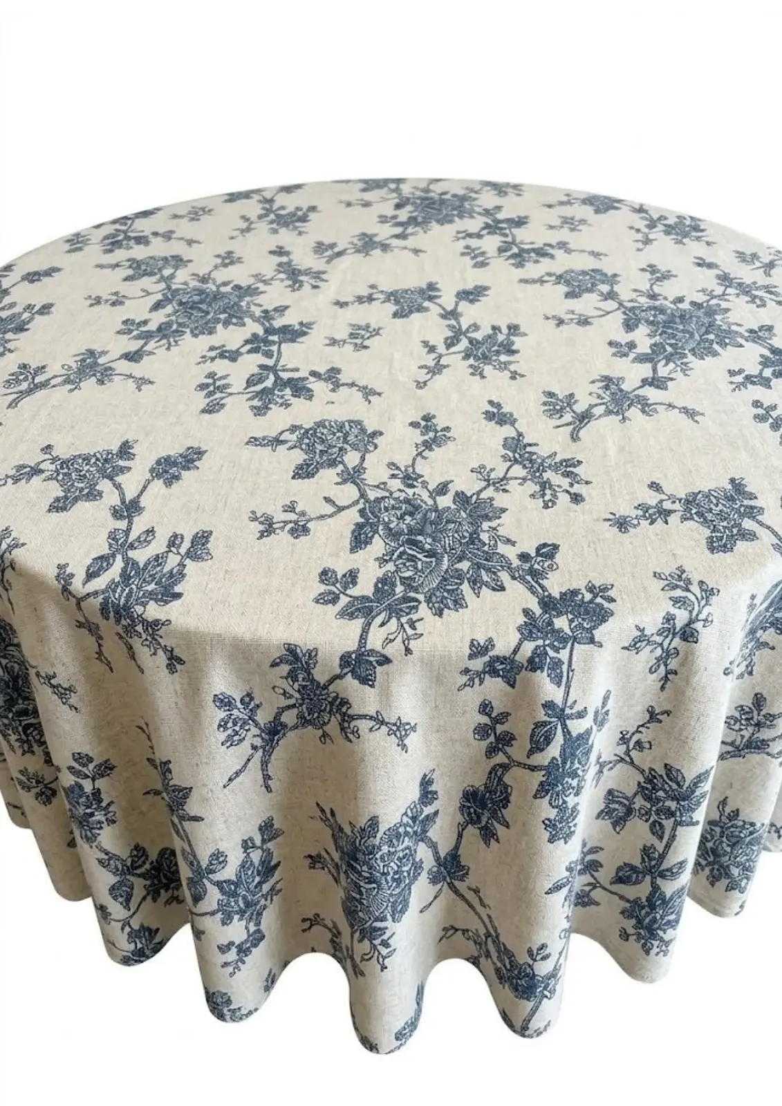 Obrus we wzorki NIEBIESKIE - zdjęcie 2