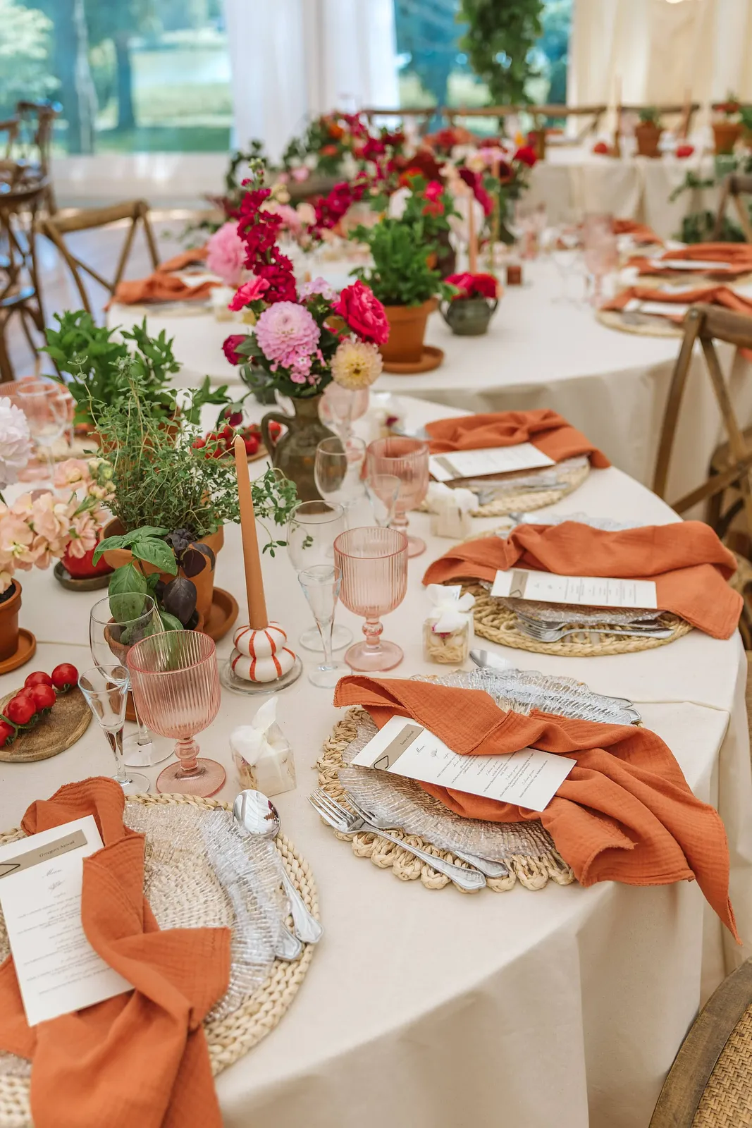 Obrus okrągły bawełniany