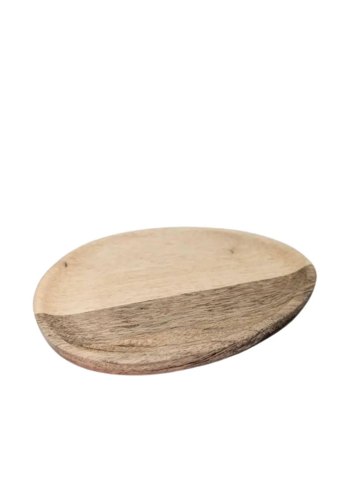 Szklana podstawka pod świece, drewniana - zdjęcie 3