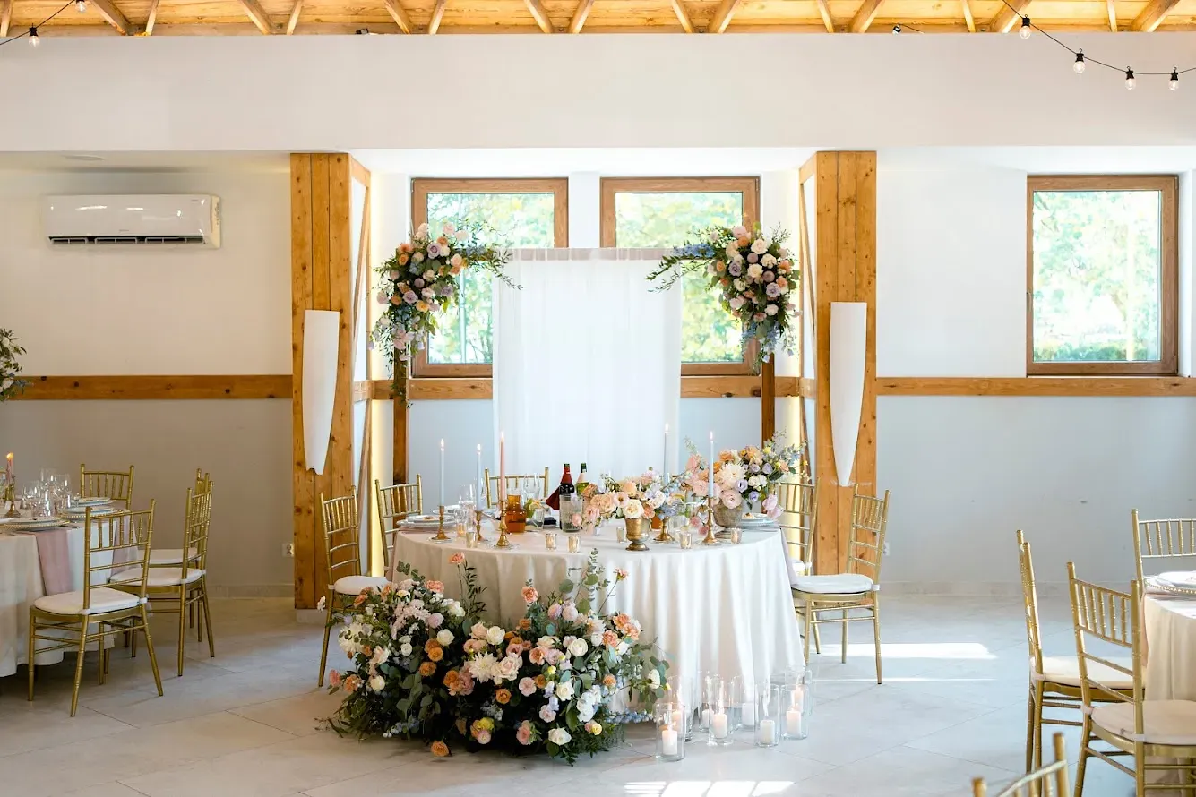 Ścianka pergola drewniana - zdjęcie 2