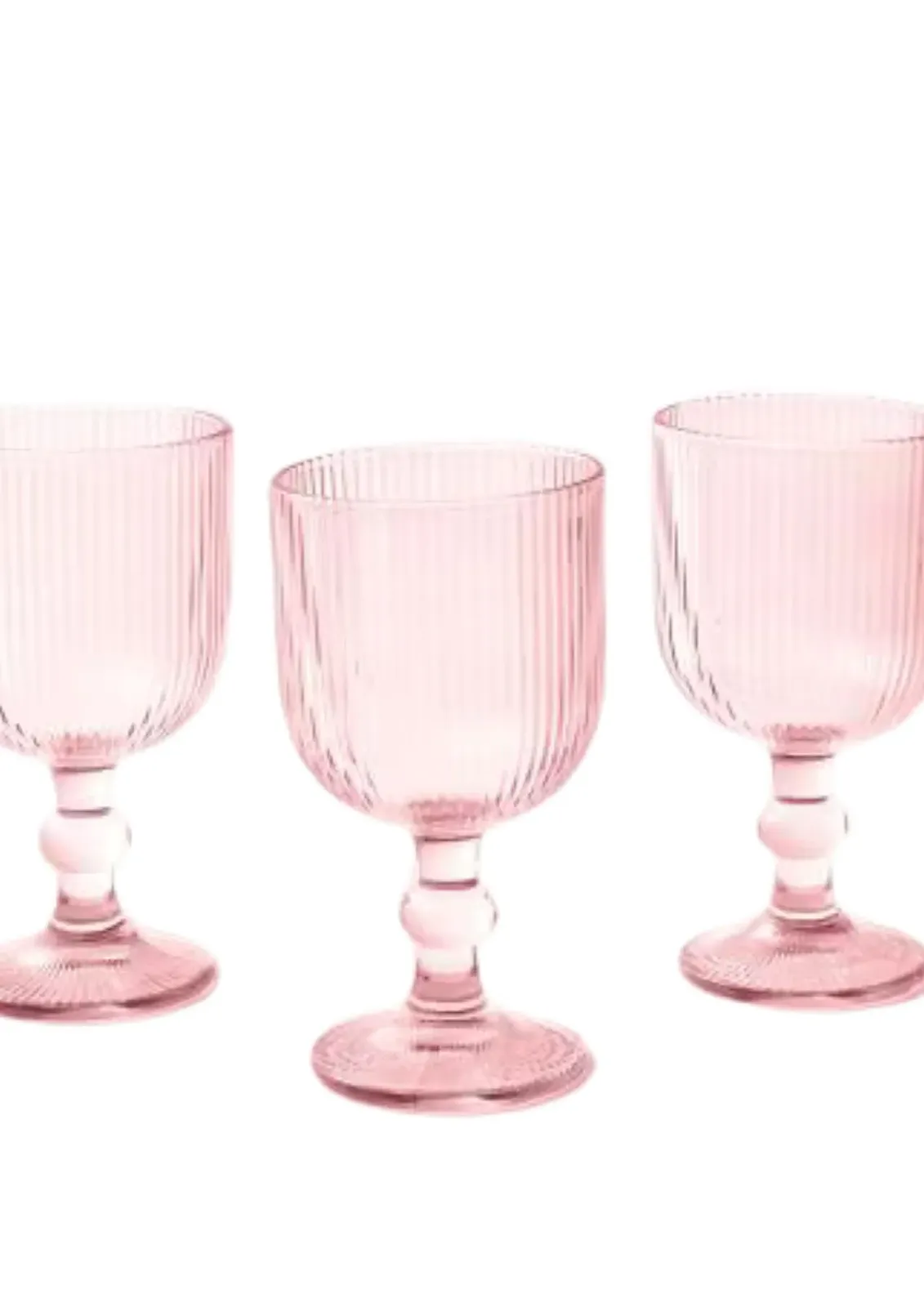 Kieliszki różowe - zdjęcie 5