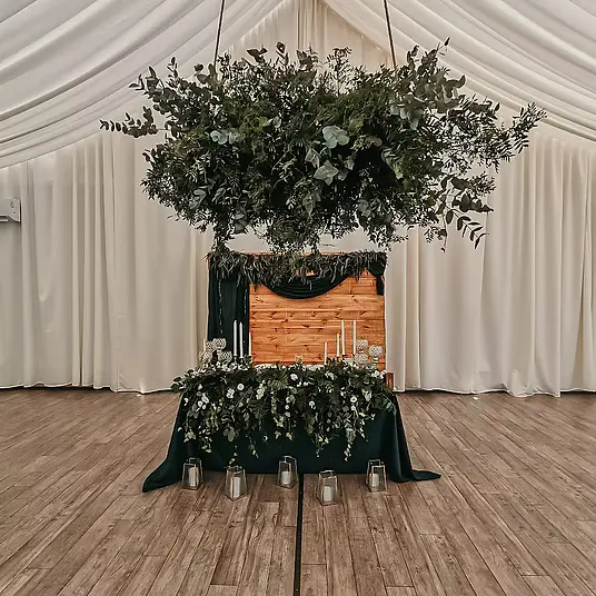 Obrus prostokątny, butelkowa zieleń