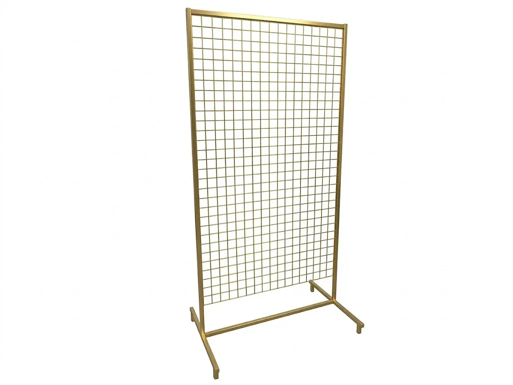 Stojak złota krata na zdjęcia/ plan stołów - zdjęcie 2