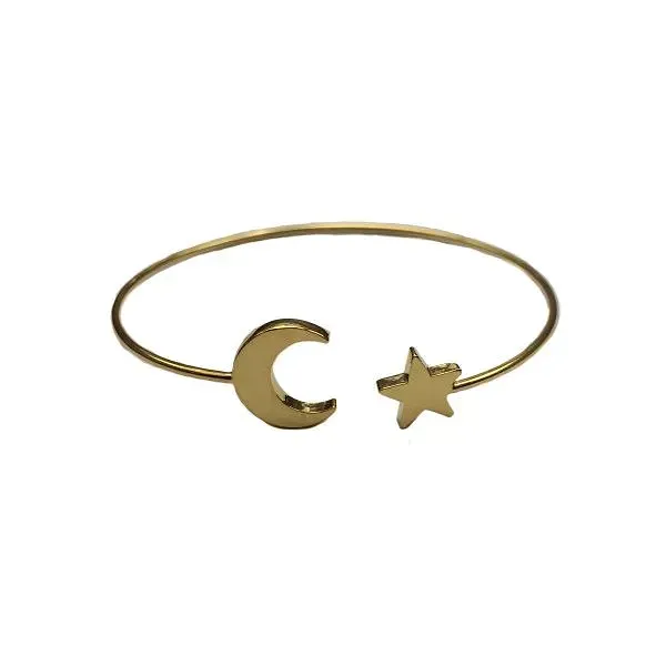 Obrączka na serwetkę, księżyc gwiazdy - zdjęcie 2