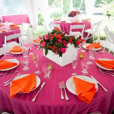 Serwetka, pomarańcz