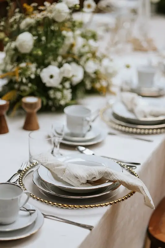 Serwetka muślinowa, beżowa