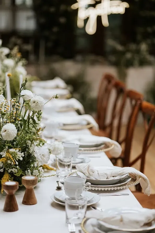 Serwetka muślinowa, beżowa - zdjęcie 2