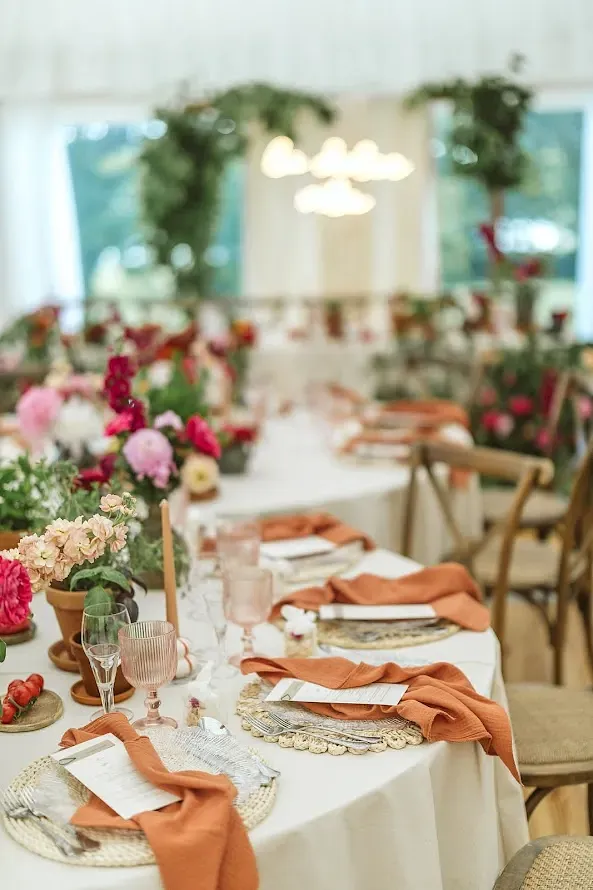 Serwetki ceglane, muślinowe - zdjęcie 3