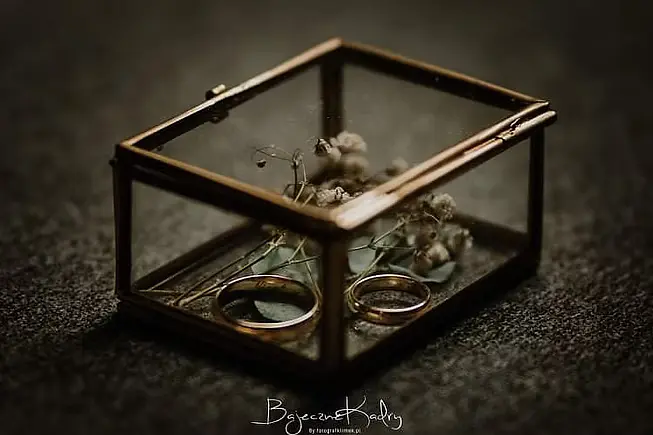 Szkatułka na obrączki