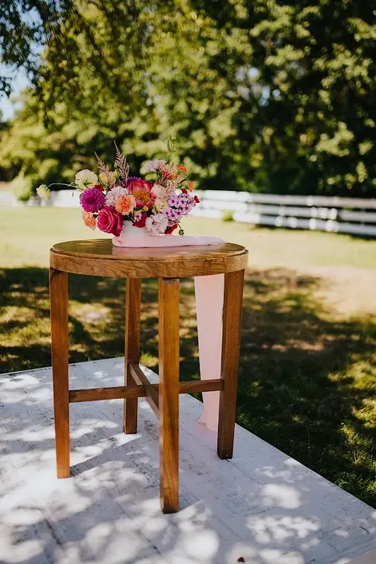 Stolik na ceremonię