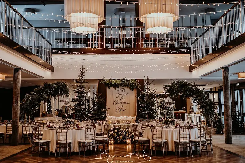 Tkanina z napisem ALL I WANT FOR CHRISTMAS IS YOU