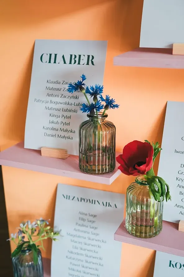 Tablica pod plan stołów - zdjęcie 2