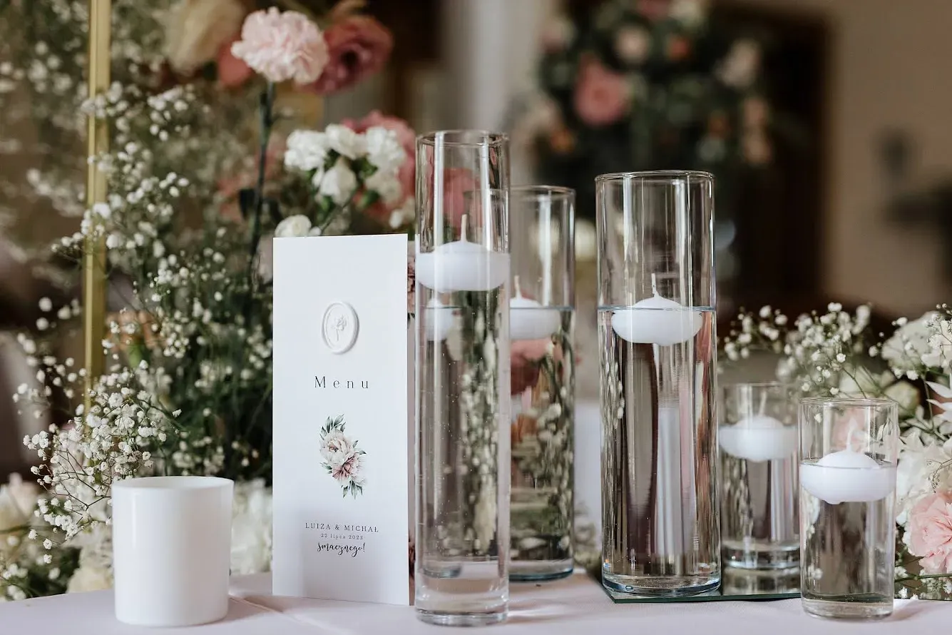 Tuba niska na świece pływające - zdjęcie 2