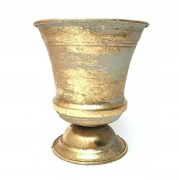 Wazon złoty, stylizowany